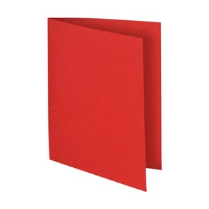 Afbeelding van Exacompta 150012E Flash inlegmap | karton | A4 | rood | 100 stuks