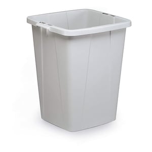 Afbeelding van Durable 1800505050 DURABIN ECO afvalcontainer | grijs | 90 liter