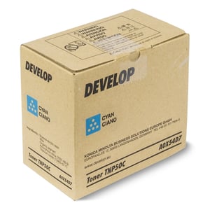Afbeelding van Develop TNP-50C (A0X54D7) toner cartridge cyaan (origineel)