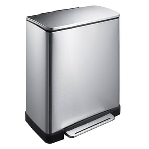 Afbeelding van EKO E-Cube pedaalemmer | mat RVS | 50 liter