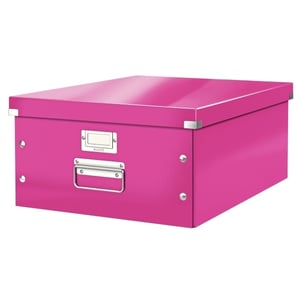 Afbeelding van Leitz 6045 WOW opbergdoos | roze metallic | groot