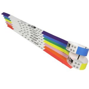 Afbeelding van Zebra Z-Band Direct 10006995-RK RED border 25mm x 279mm 6 x 200 stuks (origineel)
