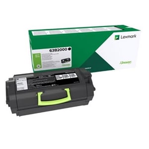 Afbeelding van Lexmark 63B2000 toner cartridge zwart (origineel)