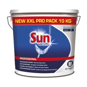Afbeelding van Sun Classic Professional Formula Vaatwaspoeder | 10 kg | 80 wasbeurten