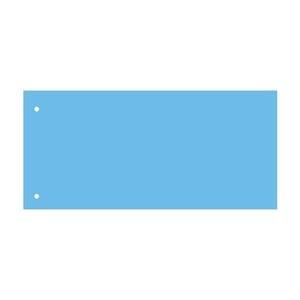 Afbeelding van Kangaro scheidingsstrook | blauw | 120 x 225mm | 180 gr. | 100 stuks