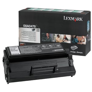 Afbeelding van Lexmark 08A0478 toner cartridge zwart hoge capaciteit (origineel)