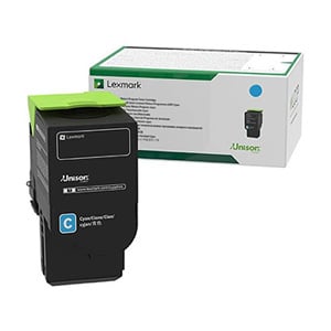 Afbeelding van Lexmark C2320C0 toner cartridge cyaan (origineel)