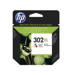 Afbeelding van HP F6U67AE nr. 302XL inktcartridge kleur hoge capaciteit (origineel)