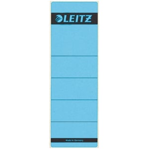 Afbeelding van Leitz 1642 rugetiketten | blauw | zelfklevend | breed | 61 mm x 191 mm | 10 etiketten