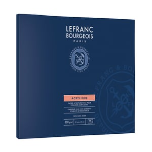 Afbeelding van Lefranc Bourgeois acrylverfpapier | 51 x 41 cm | 300 grams | 15 vel