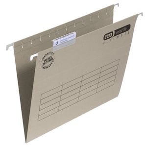 Afbeelding van Elba 100331091 Verticfile Ultimate hangmappen | A4 | V-bodem | grijs | 25 stuks