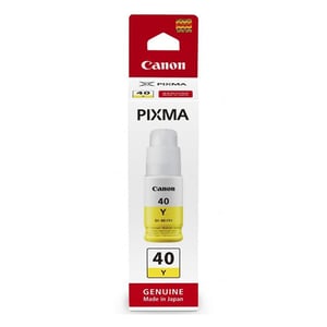 Afbeelding van Canon GI-40Y inktfles geel (origineel)