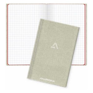 Afbeelding van Aurora 966GQ5 notitieboek | A6 |  geruit | 60 gr. | 96 vel | grijs
