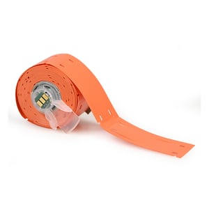 Afbeelding van Brady M6-25x75-7643-OR polyurethaan tags oranje | 25 mm x 75 mm (origineel)