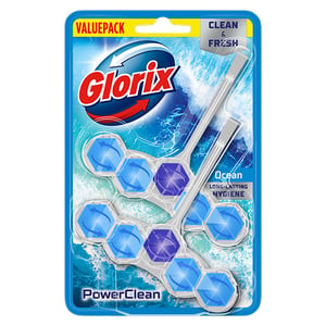 Afbeelding van Glorix Power 5 Toilet Blok | Ocean | 2 stuks