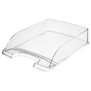 Afbeelding van Leitz 5226 brievenbak plus | middel hoog | transparant | 5 stuks