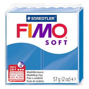 Afbeelding van Fimo 8020-37 klei soft | pacific blauw | 57 gram