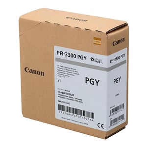 Afbeelding van Canon PFI-3300PGY inktcartridge hoge capaciteit foto grijs (origineel)