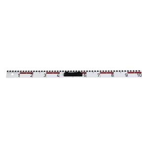 Afbeelding van Linex schoolbord liniaal | kunststof | niet flexibel | 100 cm
