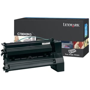 Afbeelding van Lexmark C780H1KG toner cartridge zwart hoge capaciteit (origineel)