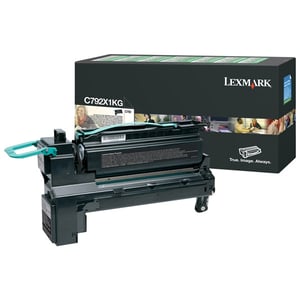 Afbeelding van Lexmark C792X1KG toner cartridge zwart hoge capaciteit (origineel)
