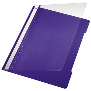 Afbeelding van Leitz 41910065 snelhechter | A4 | pvc | violet | 25 stuks