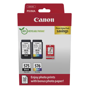 Afbeelding van Canon PG-575/CL-576 photo value bundel (origineel)
