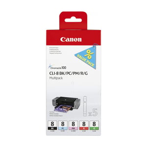 Afbeelding van Canon CLI-8 BK/PC/PM/R/G serie (origineel)
