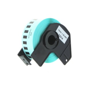 Afbeelding van Brother DK-22214 continue papiertape wit 12mm x 30,48m (huismerk)