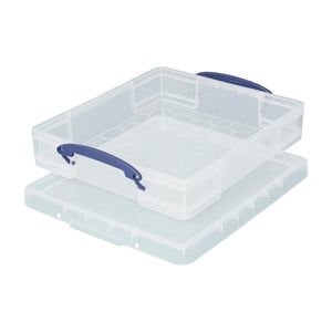 Afbeelding van Really Useful Box opbergdoos | polypropyleen | transparant | 7 liter