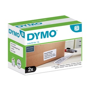 Afbeelding van DYMO S0947420 grote verzendetiketten wit voor grote volumes (origineel)