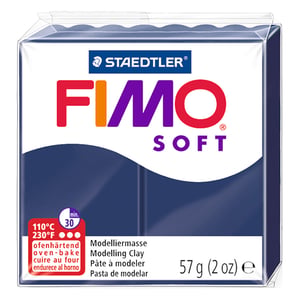 Afbeelding van Fimo 8020-35 klei soft | boetseerklei | windsorblauw | 57 gram