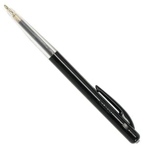 Afbeelding van BIC M10 balpen | zwart | clic | 2 stuks