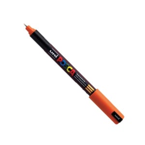 Afbeelding van POSCA PC-1MR verfmarker | oranje | ronde punt | 0,7 mm
