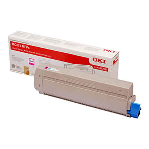 Afbeelding van OKI 45862815 toner cartridge magenta hoge capaciteit (origineel)