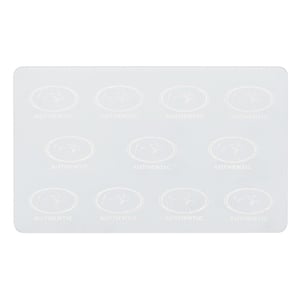 Afbeelding van Zebra 104524-122 composietkaarten wit 500 stuks (origineel)
