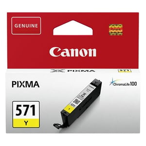 Afbeelding van Canon CLI-571Y inktcartridge geel (origineel)
