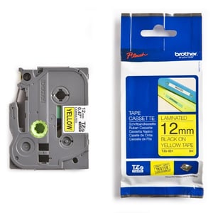 Afbeelding van Brother TZe-631 tape zwart op geel 12mm x 8m (origineel)