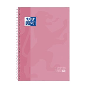 Afbeelding van Oxford 400078124 Classic collegeblok | A4+ | gelinieerd | roze | 80 vel