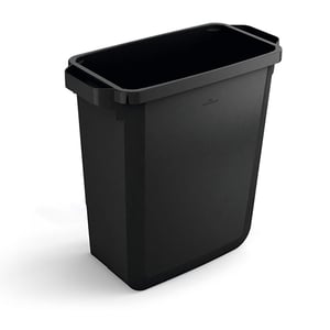 Afbeelding van Durable 1800503221 DURABIN ECO afvalcontainer | kunststof | zwart | 60 liter