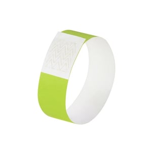 Afbeelding van Sigel super soft evenementenbandjes | neon groen | 120 stuks