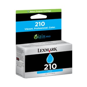 Afbeelding van Lexmark 14L0086E nr. 210 inktcartridge cyaan (origineel)
