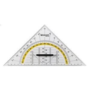 Afbeelding van Westcott geodriehoek | met greep | 24cm
