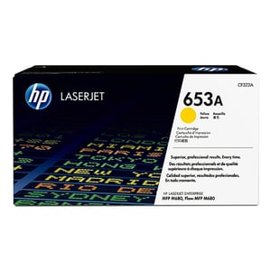 Afbeelding van HP CF322A nr. 653A toner cartridge geel (origineel)