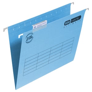 Afbeelding van Elba Verticfile Ultimate hangmappen met V-bodem | A4 | blauw | 330 mm | 25 stuks