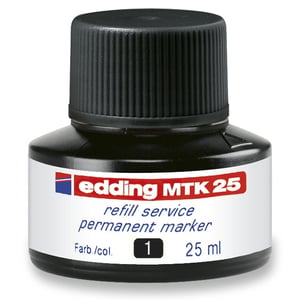 Afbeelding van Edding MTK 25 navulling | zwart | 25 ml