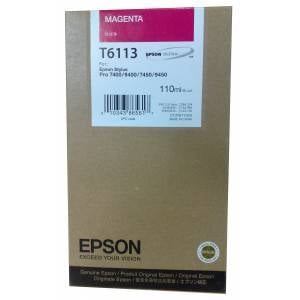 Afbeelding van Epson T6113 inktcartridge magenta standaard capaciteit (origineel)