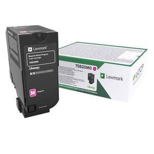 Afbeelding van Lexmark 75B20M0 toner cartridge magenta (origineel)