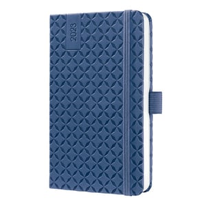 Afbeelding van Sigel SI-J3100 Jolie Flair weekagenda | A6 | hardcover | blauw | 2023