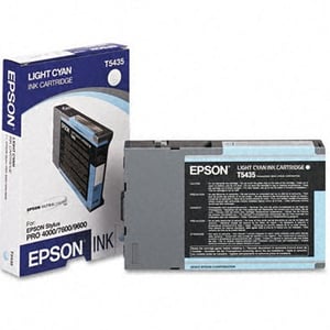 Afbeelding van Epson T5435 inktcartridge licht cyaan (origineel)